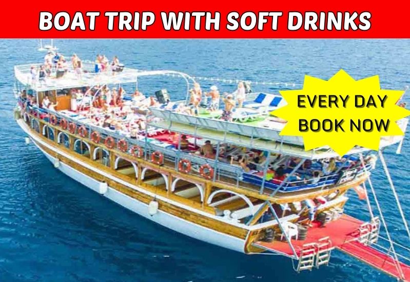 Marmaris Boat Trip With Lunch And Soft Drinks